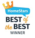 Homestars best of the best logo