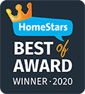 Homestars best of 2020 logo