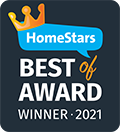 Homestars best of 2021 logo